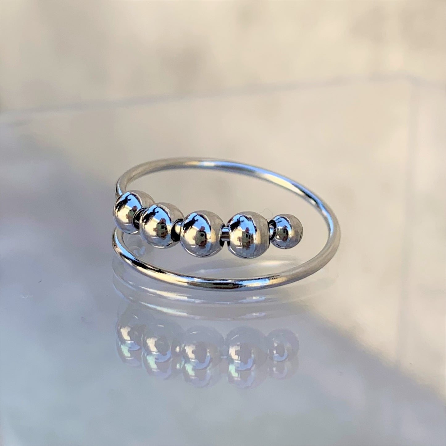 Fidget Beads Ring