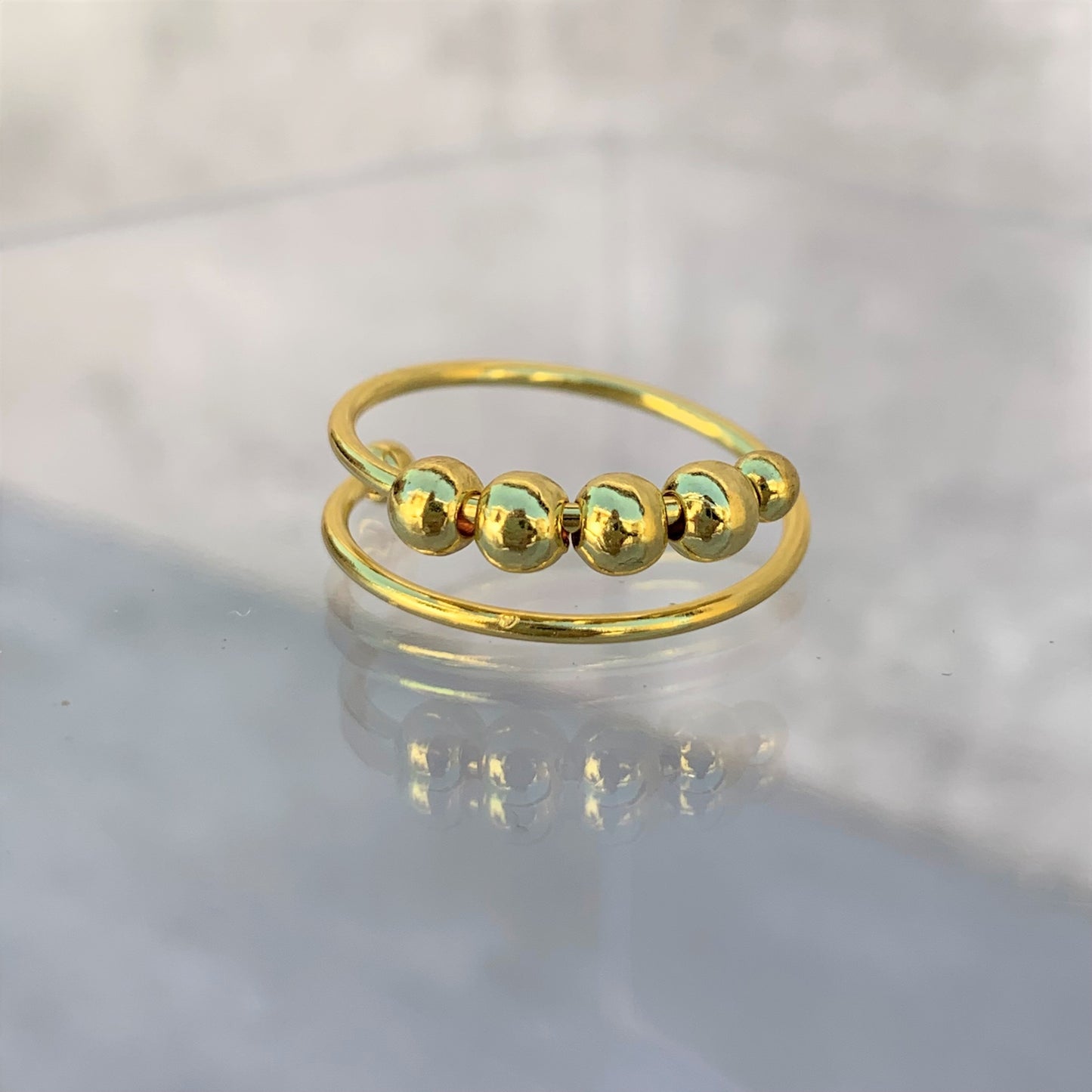 Fidget Beads Ring