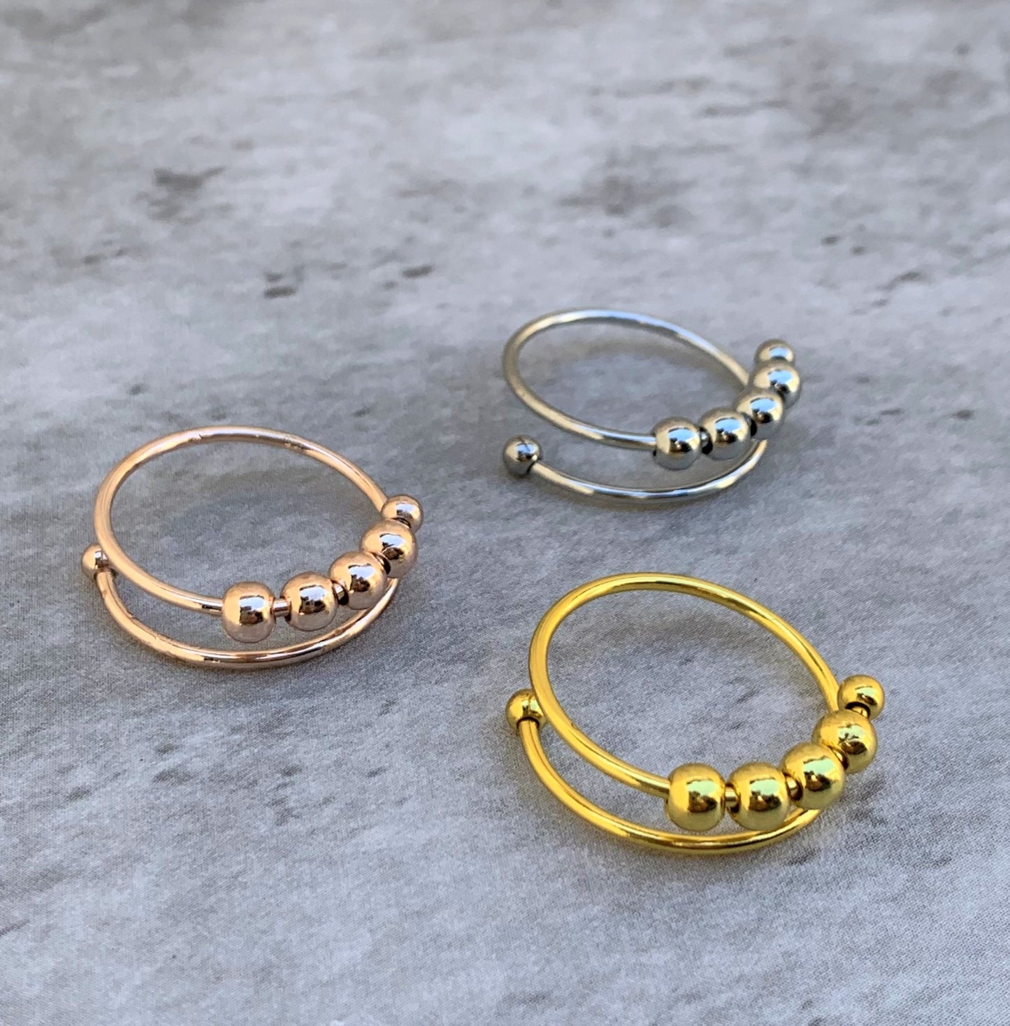 Fidget Beads Ring